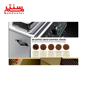 اندازه های آسیاب های داخلی اسپرسوساز ویتور مدل Royal barista 20